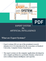 EXPERT SYSTEMS IN AI(ppt)
