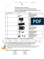 Test Lucrare Cls 5 PDF