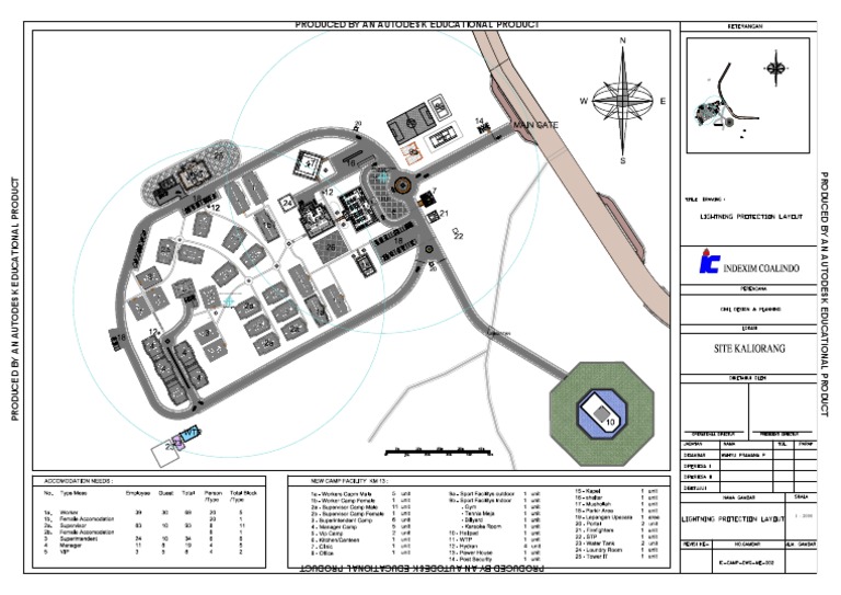 2.lightning Protection layout-OVELAY ACTUAL | PDF