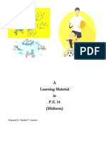 A Learning Material in P.E. 14 PDF