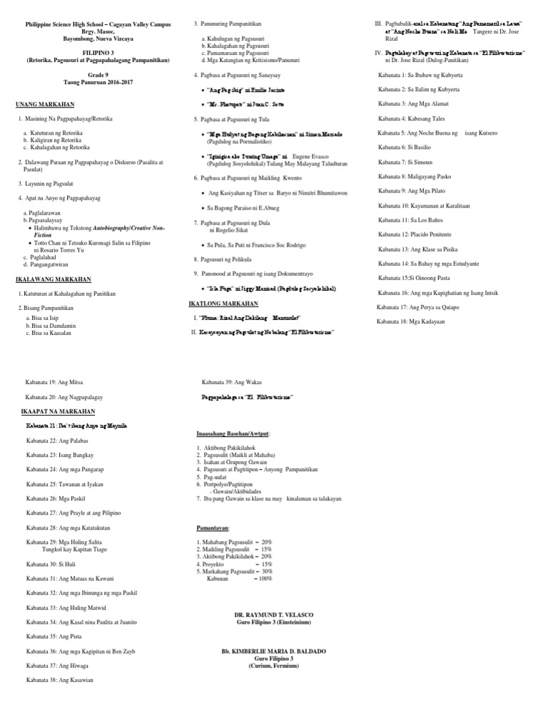 Filipino 2 | PDF