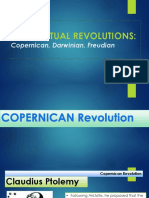 Intellectual Revolutions:: Copernican, Darwinian, Freudian