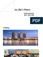 Wee Jin's Story: Fariha Sharmin Roll: KM-1768