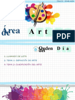 Semana 04-600-Artes-Clase 001-Definicion de Arte y Clasificacion