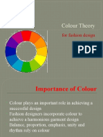 Colour Theory for Fashion Design