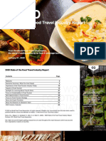 2020 State of The Food Travel Industry