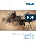 Rifle Ammunition For Armed Forces