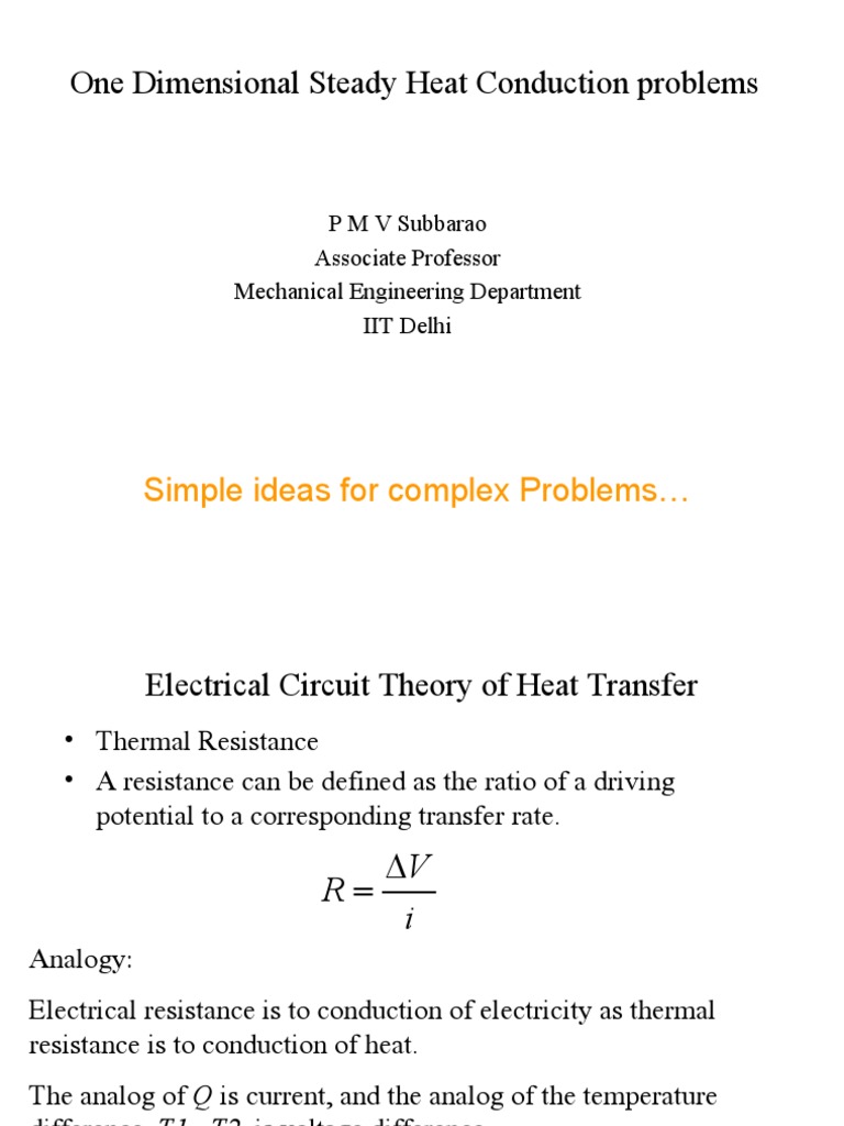 Heat Conduction and Insulation Design | PDF | Thermal Insulation | Heat ...
