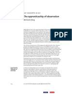 The Apprenticeship of Observation PDF