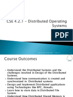 Distributed Operating System - Unit-I