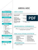 ABDUL AZIZ Updated CV