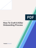 How To Craft A Killer Onboarding Process