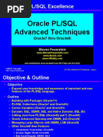 Oracle Advanced Techniques PL SQL