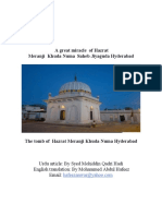 A Great Miracle of Hazrat Meranji Khuda Numa Saheb Jiyaguda Hyderabad