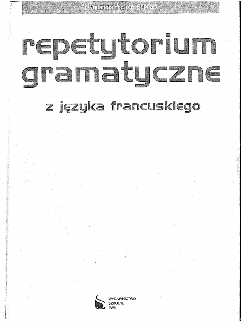 Jakiej Jesteś Narodowości Po Francusku