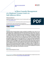 Challenges of Mass Casualty Management at A Region