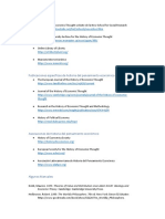 Sitios Útiles: Economic Theory. Cambridge: Cambridge University Press