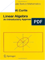 Curtis-Linear Algebra PDF