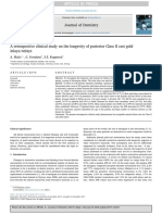 2017.A Retrospective Clinical Study On The Longevity of Posterior Class II Cast Gold