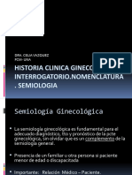 Historia Clínica ginecologica.2020.Dra. Celia Vázquez