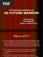 Download 4G Future Warrior Ppt by Neal Harsha SN46271368 doc pdf