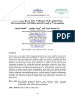 Cobb-Douglas Based Firm Production Model Under Fuzzy Environment and Its Solution Using Geometric Programming