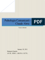 Dany - Psihologia Comunicarii - Teorii S