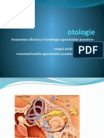 Anatomia Clinica Si Fiziologia Aparatului Acustico Vestibular. Corpii Straini