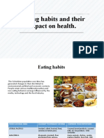 Eating Habits and Their Impact On Health.: Kelly Baquero