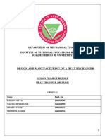 Heat Exchanger Sample Report 2018