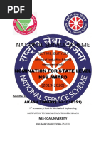 National Service Scheme: Nomination For State Level Nss Award