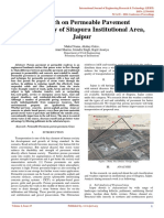 Research On Permeable Pavement A Case Study of Sitapura Institutional Area Jaipur IJERTCONV4IS23074