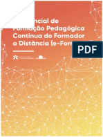 Referencial de Formacao Pedagogica Continua Do Formador A Distancia (E-Formador) PDF