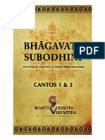 Bhagavata Subodhini. Canto 1&2 PDF