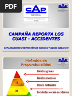 Definición y Ejemplos de Cuasi Accidentes | PDF