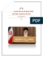 Mensaje del Día de Al-Quds 2020 del Líder supremo de Irán