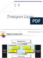 Unit 4 Topic 23 - 25 Transport Layer