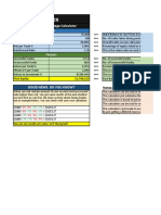 Forex Successive Percentage Estimation Calculator