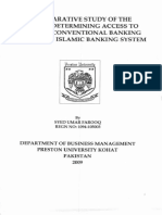 2009 - Farooq - A Comparative Study of The Factors Determining Access To Credit in Conventional Banking System and Islamic Banking System PDF