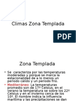 Climas Zona Templada - Sociedad
