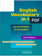 Cambridge - English Vocabulary in Use (Pre-Intermediate & Intermediate) (1997) PDF