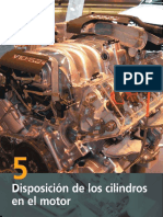 Motores policilíndricos: disposición de cilindros y tiempos de trabajo