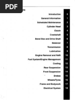 Triumph Rocket III Motorcycle Service Manual