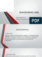 Diagramas Uml: Nombre: Kimberly Cerón Asignatura: Programación Orientada A Objetos