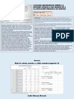 Análisis Sociológico Sobre La Opinión Pública Con Respecto A La Situación Política en España PDF