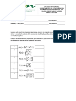 Parcial II - CALCULO DIFERENCIAL