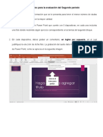 Lineamientos para La Evaluación Del Segundo Periodo B