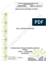 Terminologia Eskrima Filipino PDF