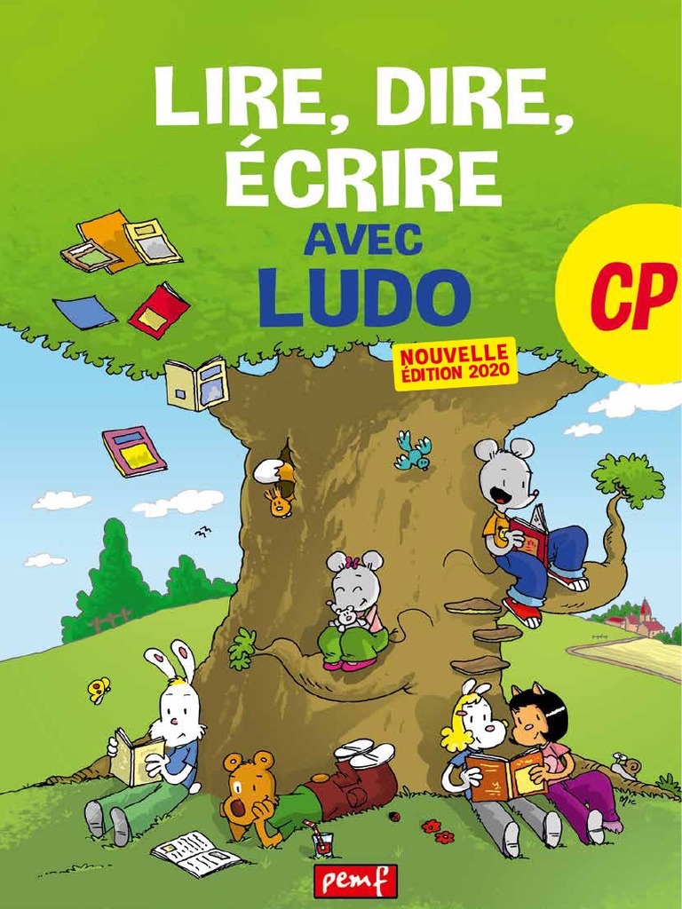 Page De Garde Ludo Cahier D écrivain Lire Dire 233 Crire Avec Ludo CP | PDF | Halloween | Champignon