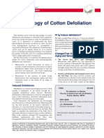 Physiology of Cotton Defoliation